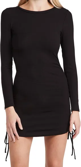 Elegant Black #1 Crush Dress - Stylish Evening Wear with Flattering Fit