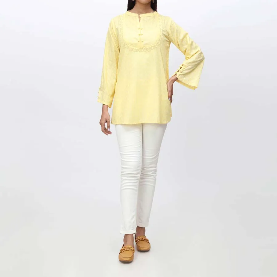 1PC- Embroidered ChikanKari Top PS4073