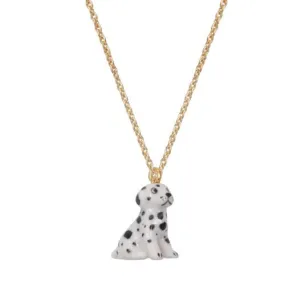 A Mini Penny Mini Spotty Dog Chain Necklace