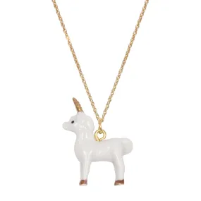 A Mini Penny Miniature Unicorn Gold Necklace