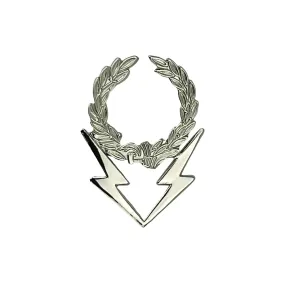 Air Force ROTC Academy Pin: AFROTC Cadet Commandant/Athletic Directors Pin with Wreath and Lightning Bolt