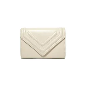 Aldo Nude Beige Faux Leather Convertible Clutch | Gently Used |