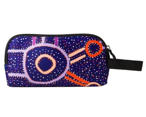 Artists Neoprene Printed Pencil Phone Makeup Case