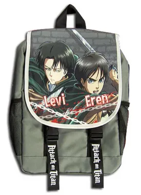 Attack on Titan - Eren Yeager & Levi Ackerman Backpack Bag