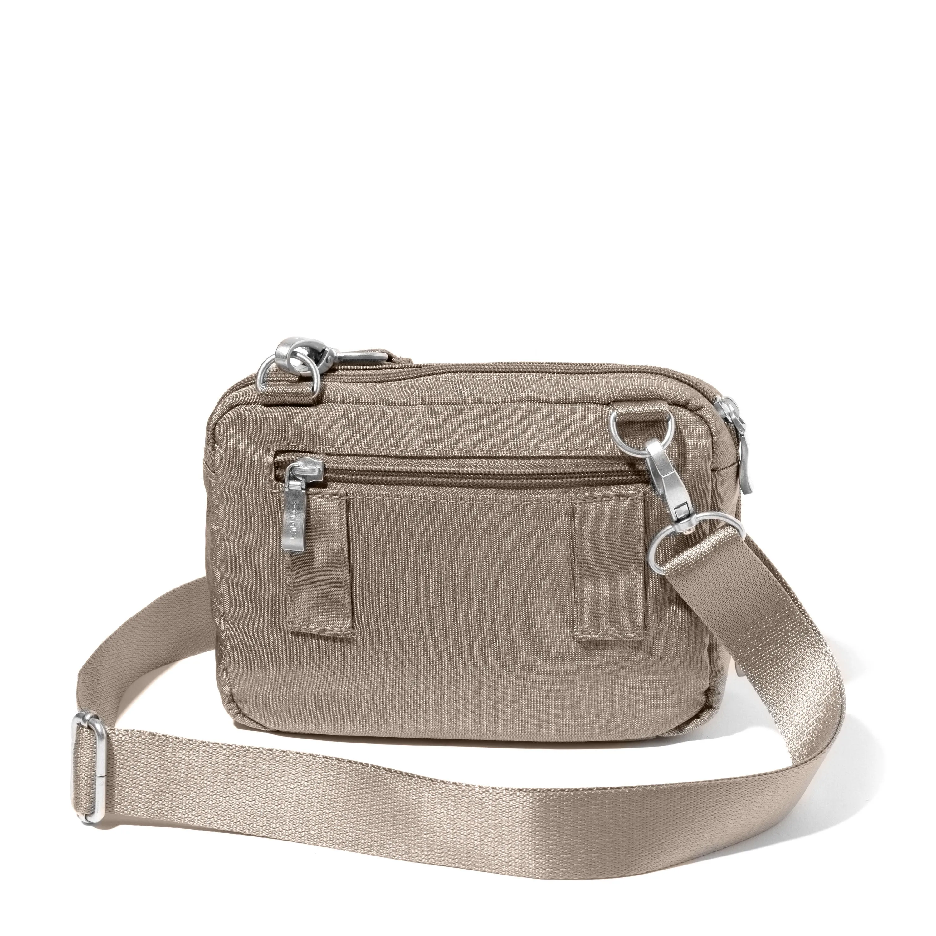 Baggallini Double Zip Convertible Crossbody