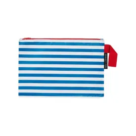 Breton Stripe Zip Pouch