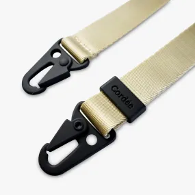 Carabiner Phone Strap Beige