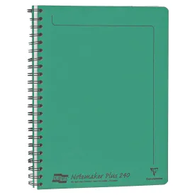 Clairefontaine Europa A4 Notemaker Plus 240 Green Notebook