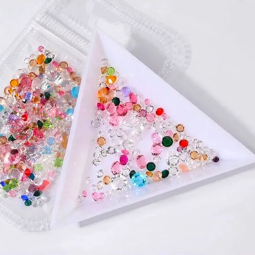 Colourful Rhinestones Crystal Mixed Sizes