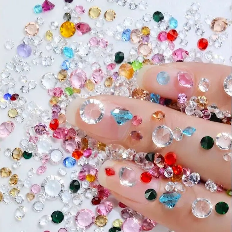 Colourful Rhinestones Crystal Mixed Sizes