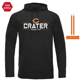 Cool-Touch Hoodie-Unisex--Crater Wrestling OR