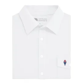 Cooperstown Feather Old School Polo - White