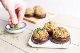 Cream Cheese Stuffed Mushrooms