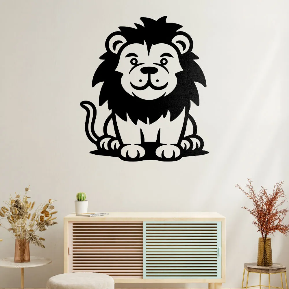 Cute Simple Tiger Vector Design