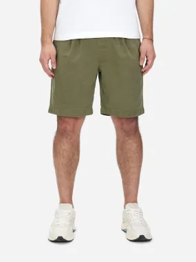 Drawstring Shorts ~ Olive Twill