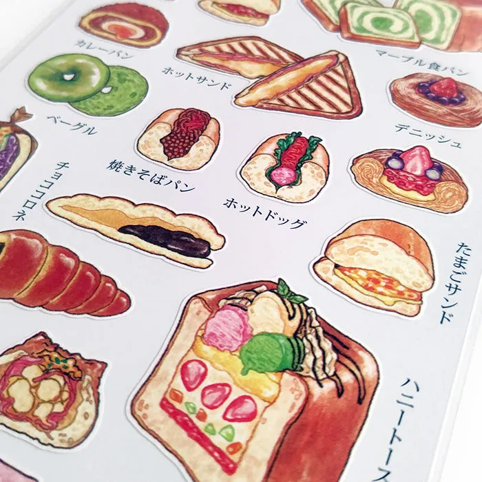 Food Cross Section Sticker- Bread