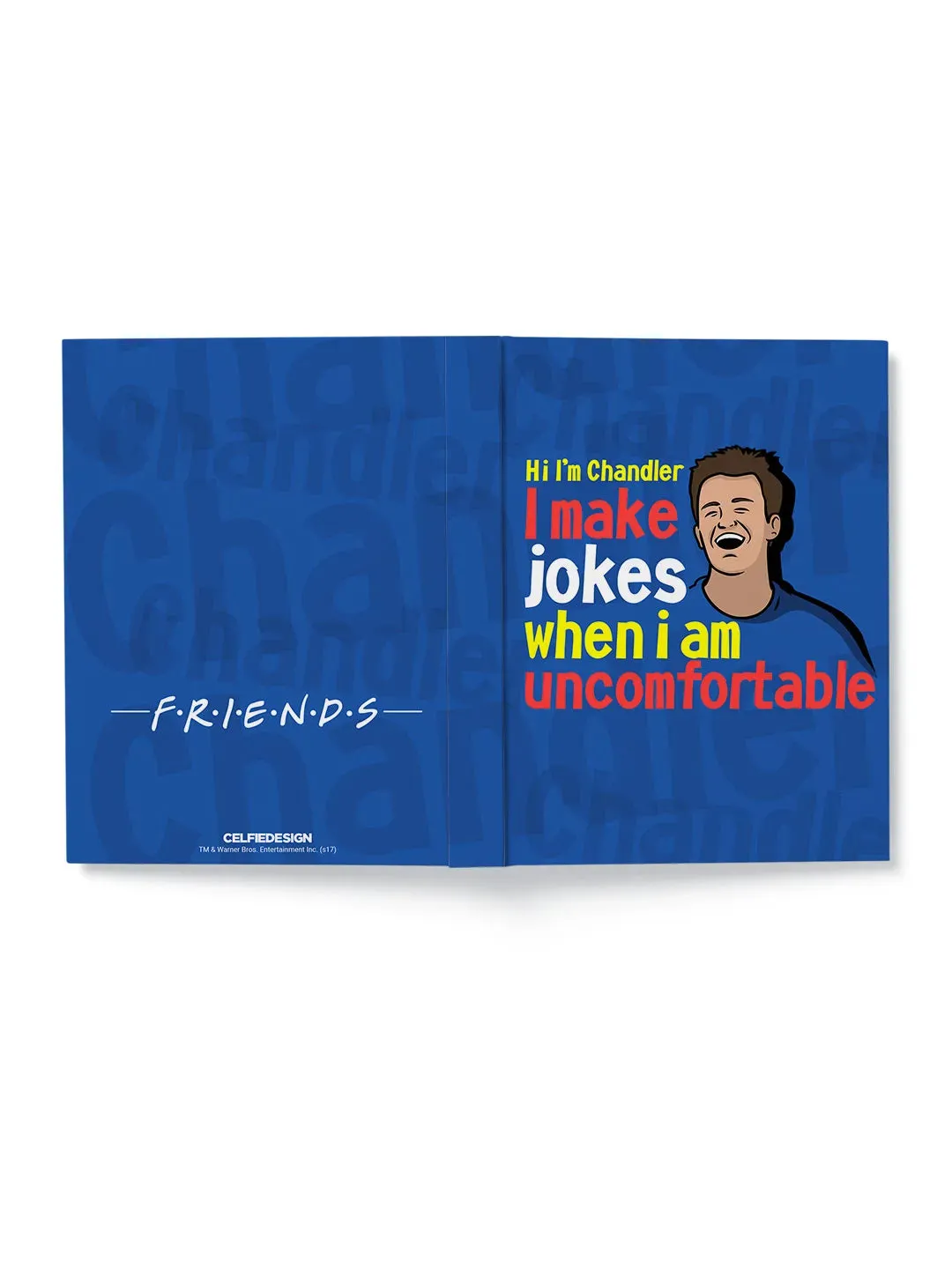 Friends Chandler Jokes Hardbound Diary