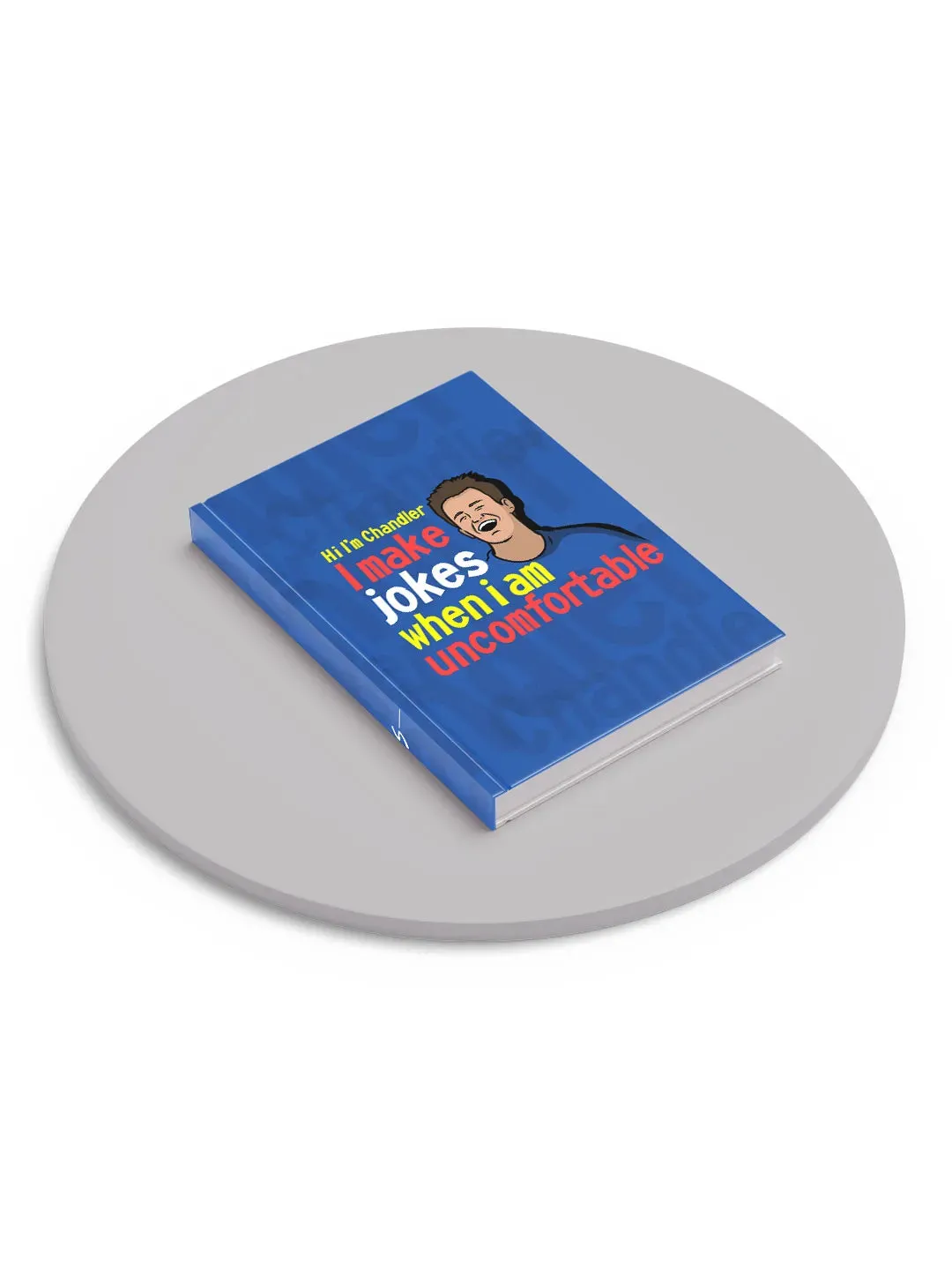 Friends Chandler Jokes Hardbound Diary