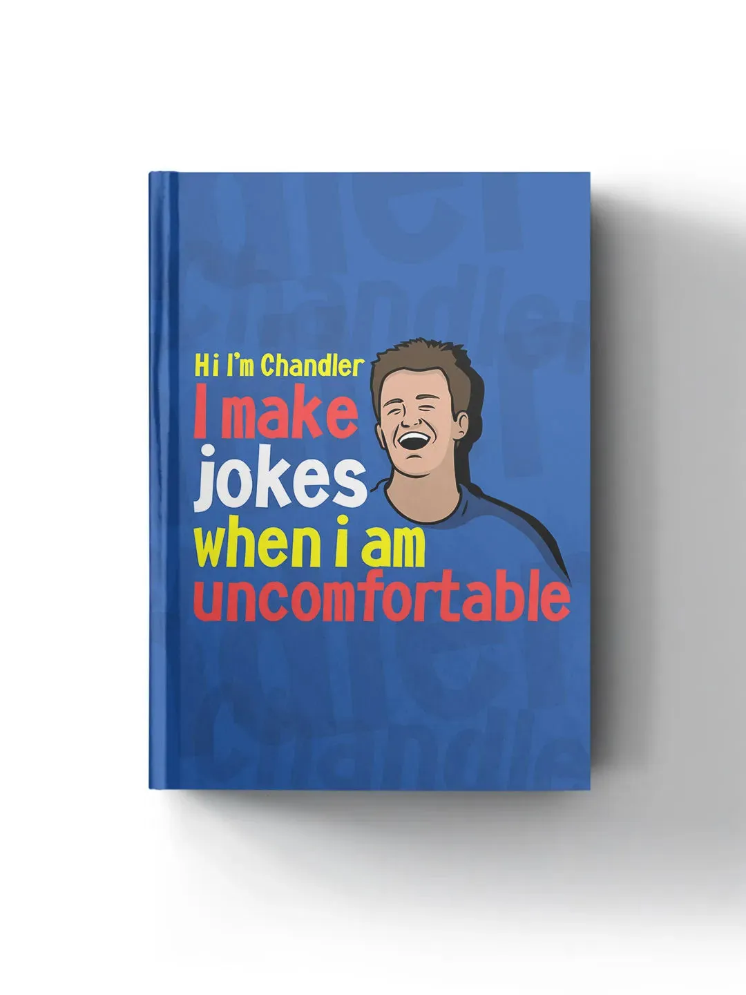 Friends Chandler Jokes Hardbound Diary