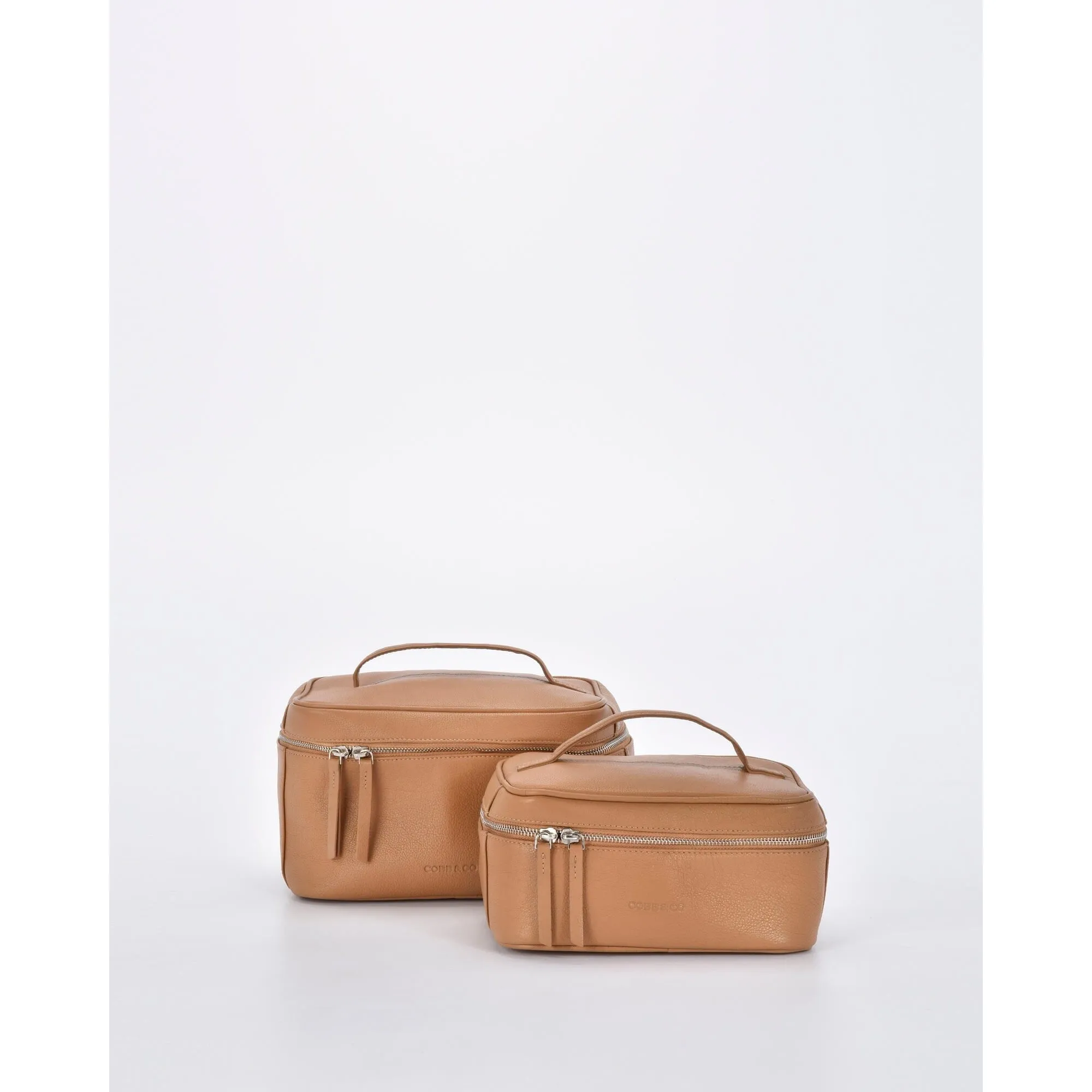 GABEE Empire Leather Beauty Case 2 Piece Set