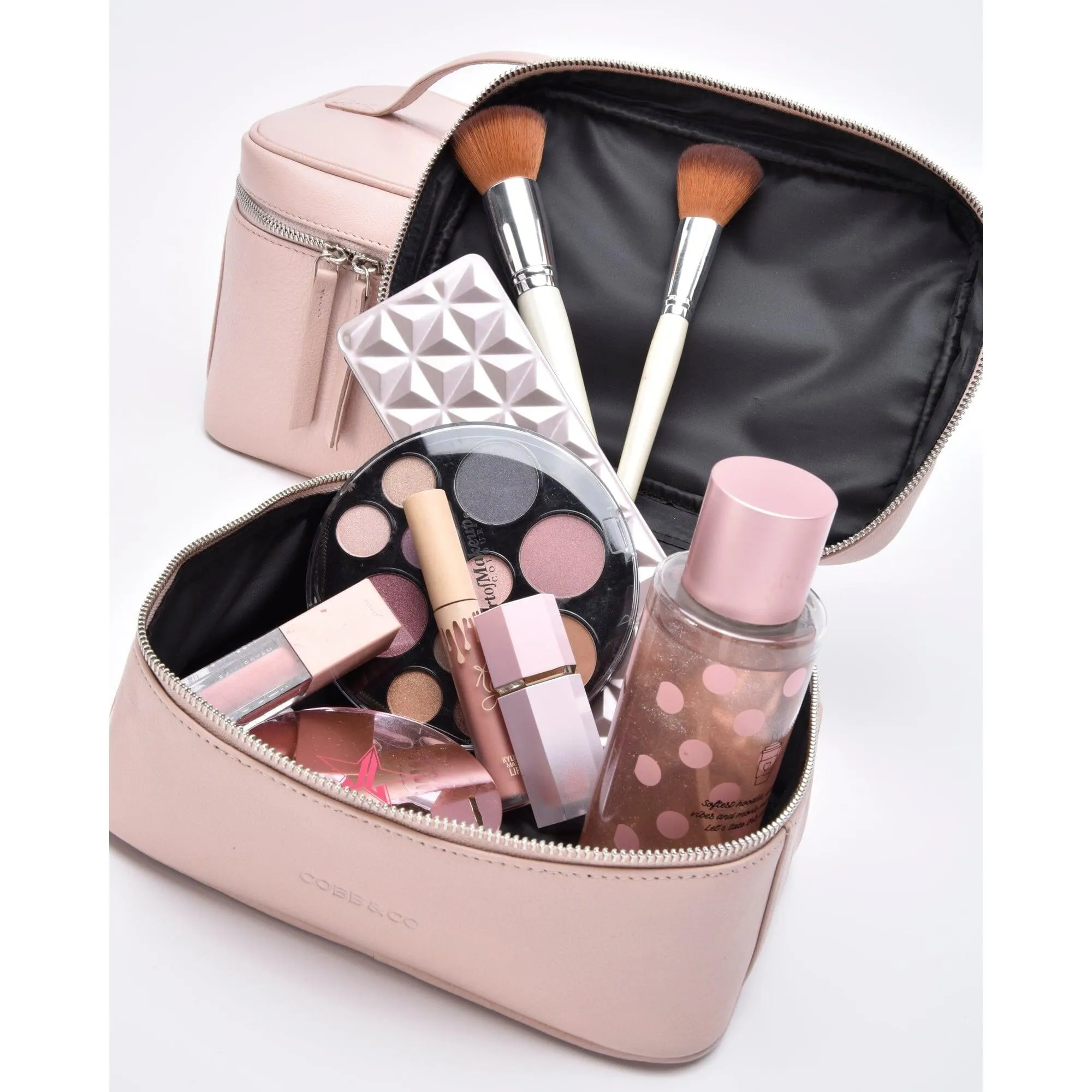 GABEE Empire Leather Beauty Case 2 Piece Set