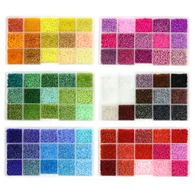 Glass Seed Bead Box Bundle - 6