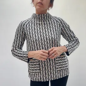 Habitat | Modern Jacquard Raglan Top