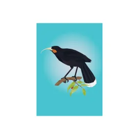 Iko Iko Geo Bird Card - Huia