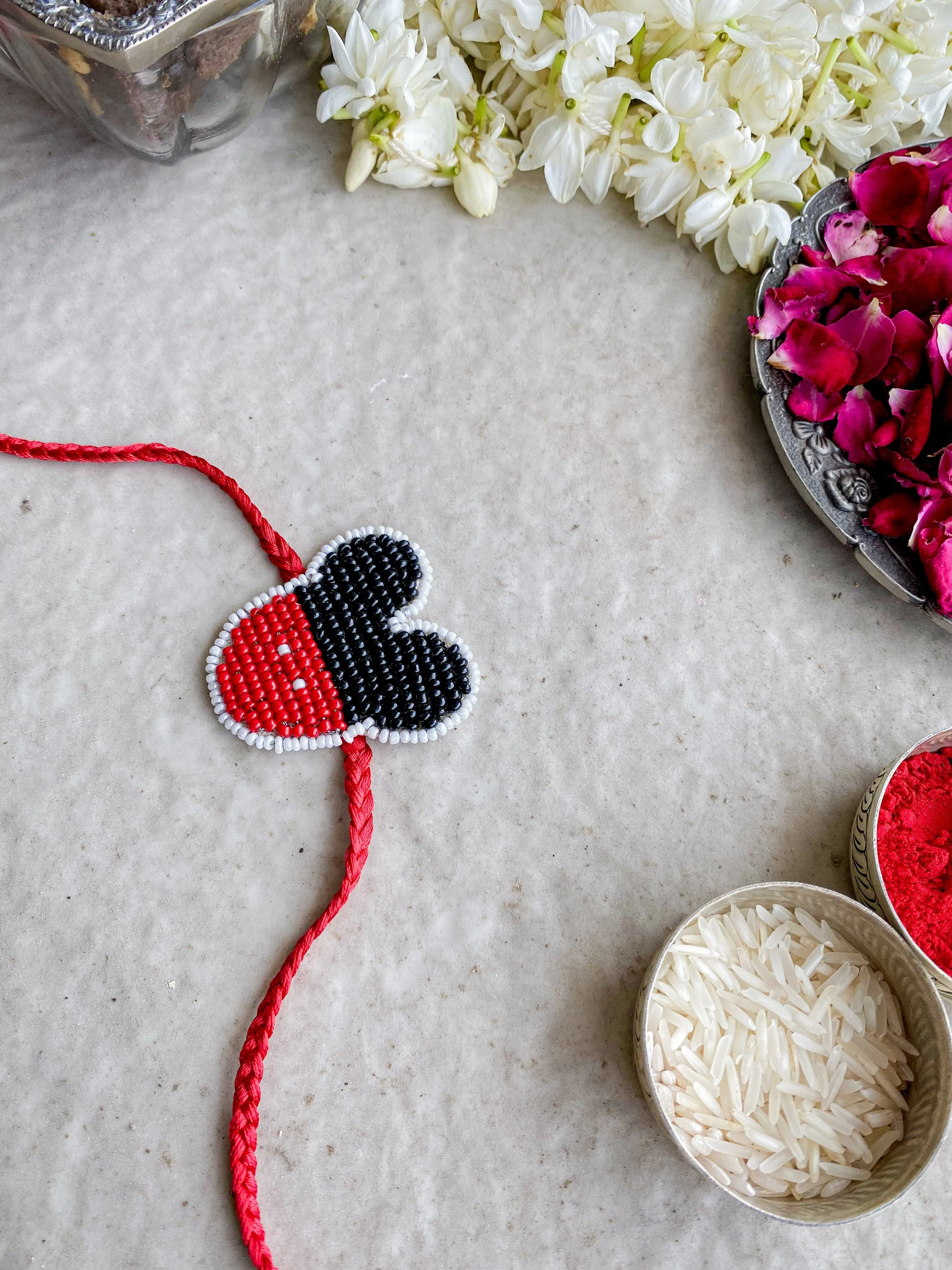 Mickey Mouse Embroidered Rakhi