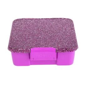 MontiiCo Bento Five Lunch Box - Magenta GLITTER