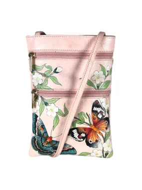 Painted Leather Crossbody