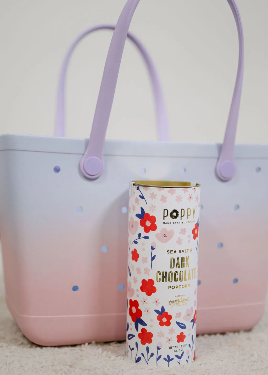 Poppy Cylinder Sea Salt & Dk Choc