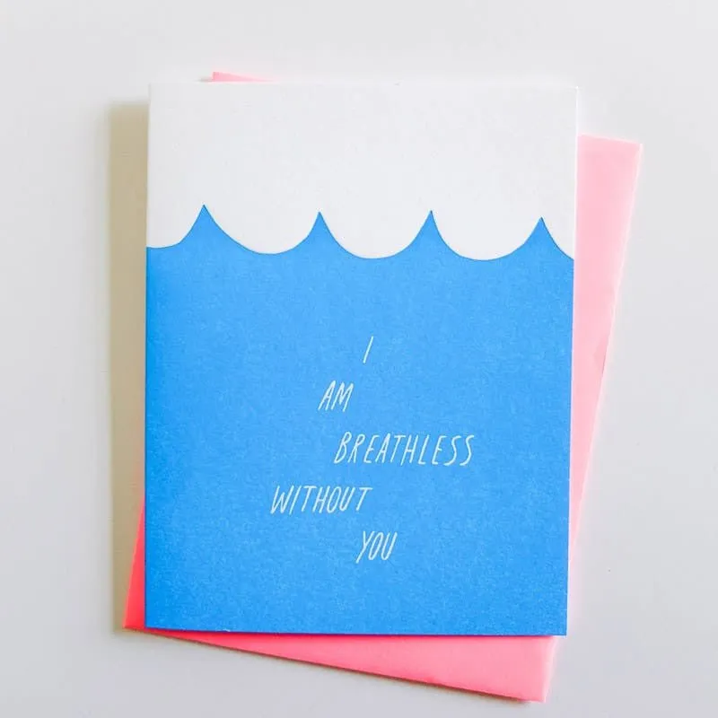 "Breathless" Card