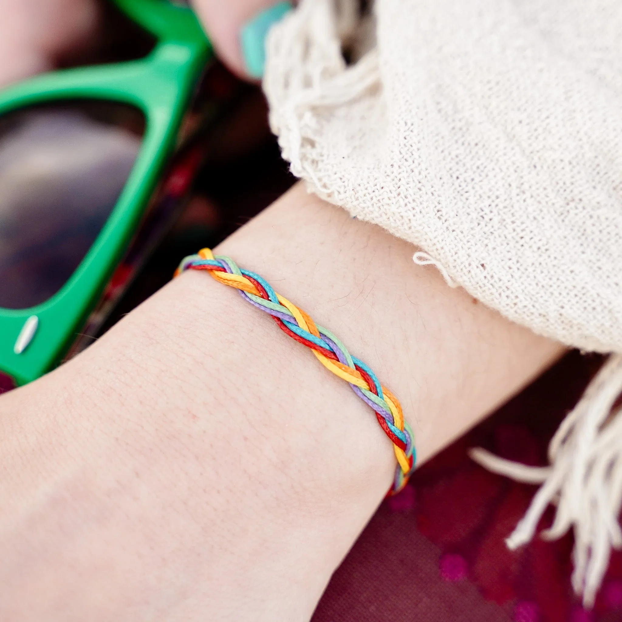 Rainbow School Bracelet