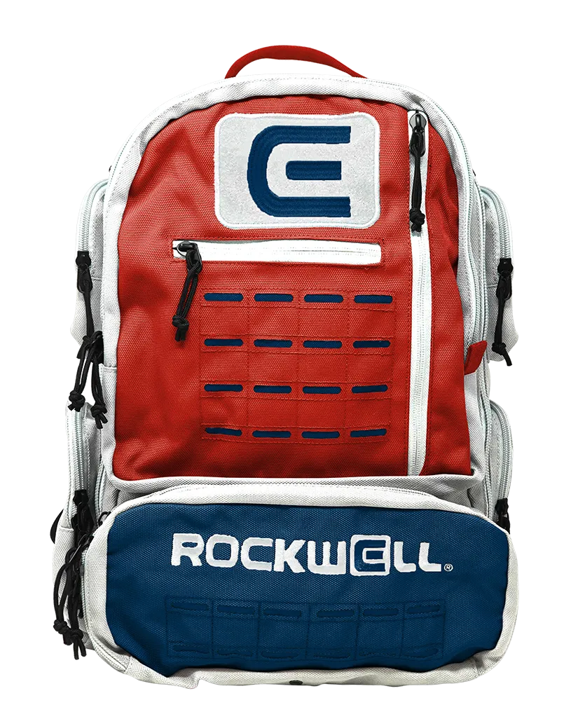 Ruck - 26 Liter Deluxe Backpack (Red White & Blue)