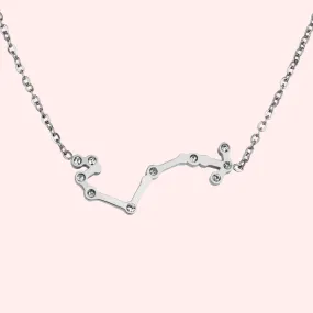 Scorpio Zodiac Constellation Hypoallergenic Necklace