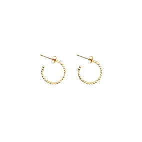 Solstice Petite Hoop Earrings